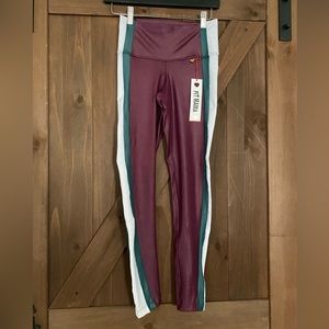 Fit Mama Shimmer Leggings NWT